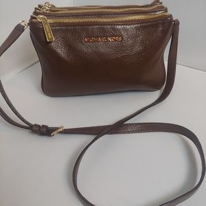 Michael Kors triple zip crossbody